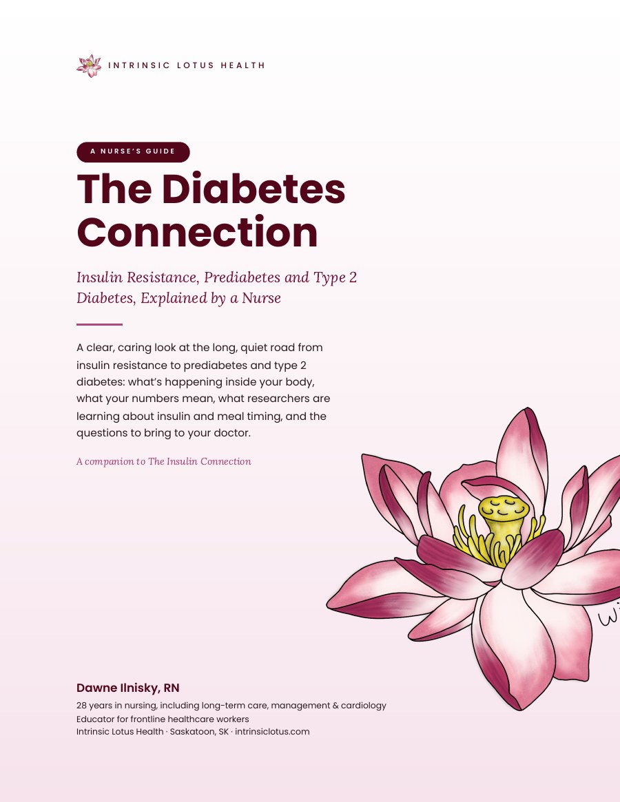 Cover of The Diabetes Connection guide by Dawne Ilnisky, RN